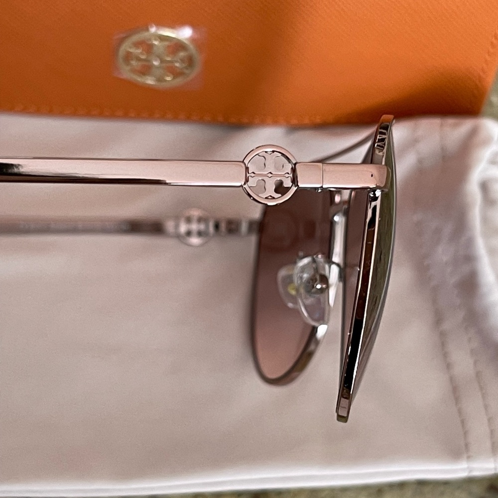HP New Tory Burch sunglasses pilote 💗 58 mm - Picture 3 of 6
